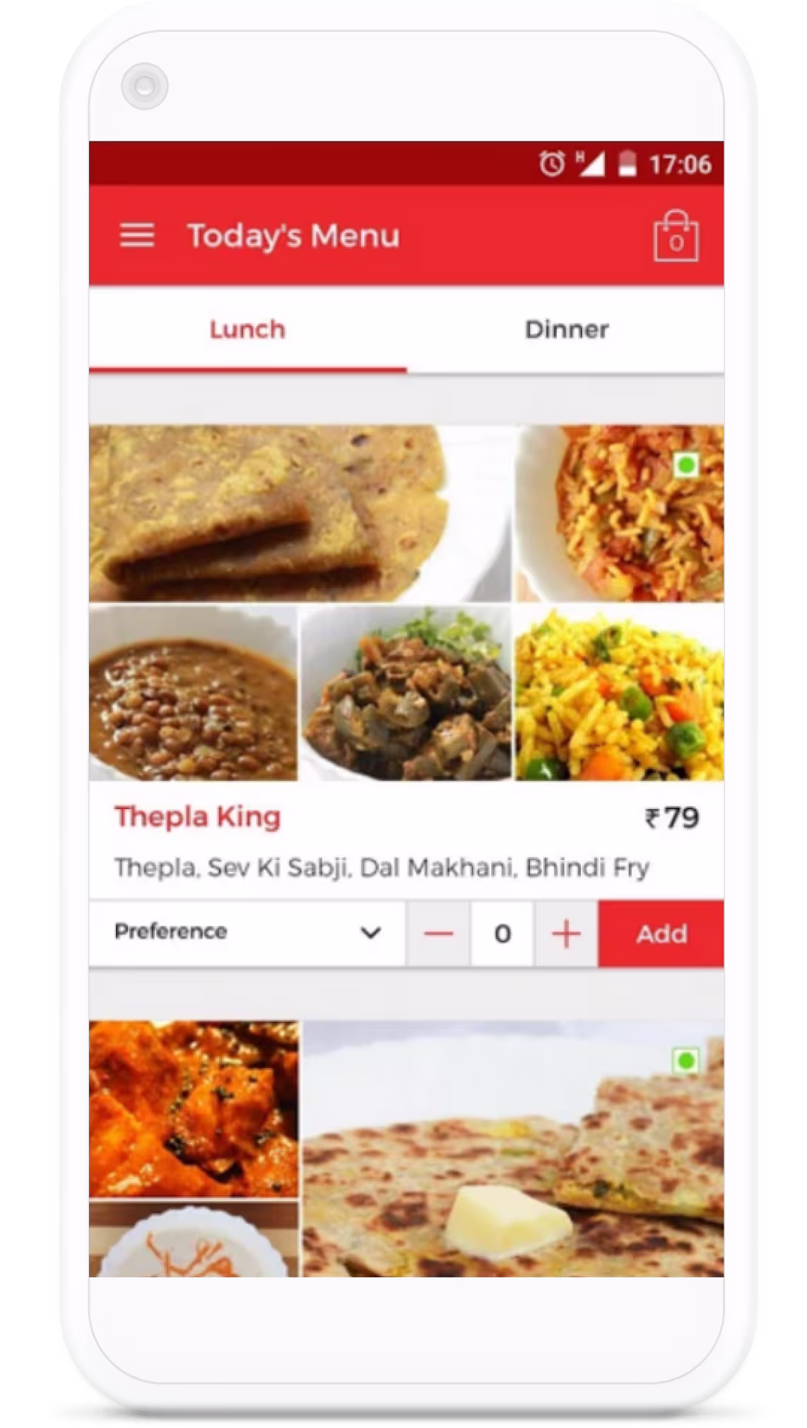 PocketChef final app screen, screen 4