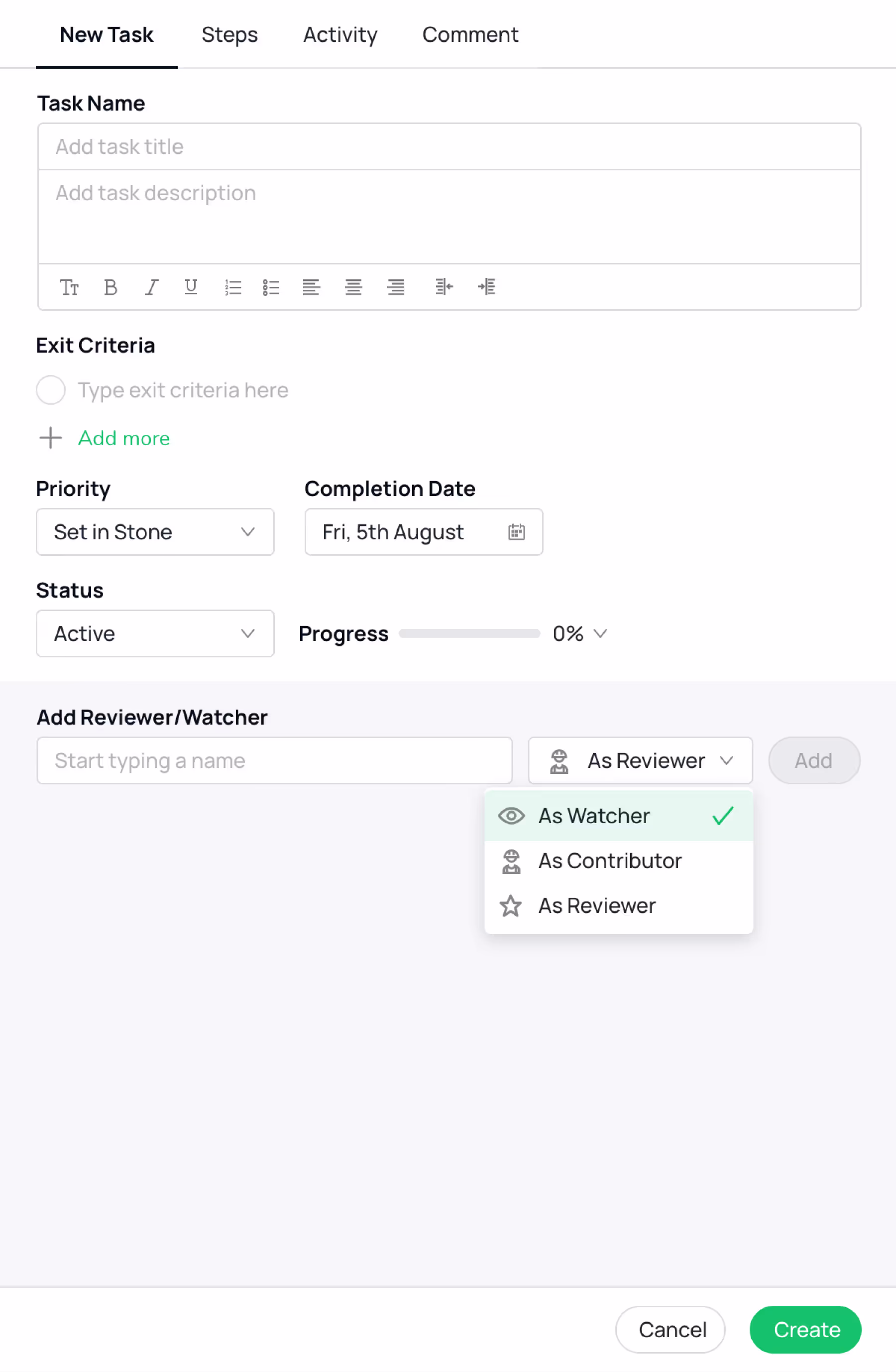 360degree@work app screen, design 2