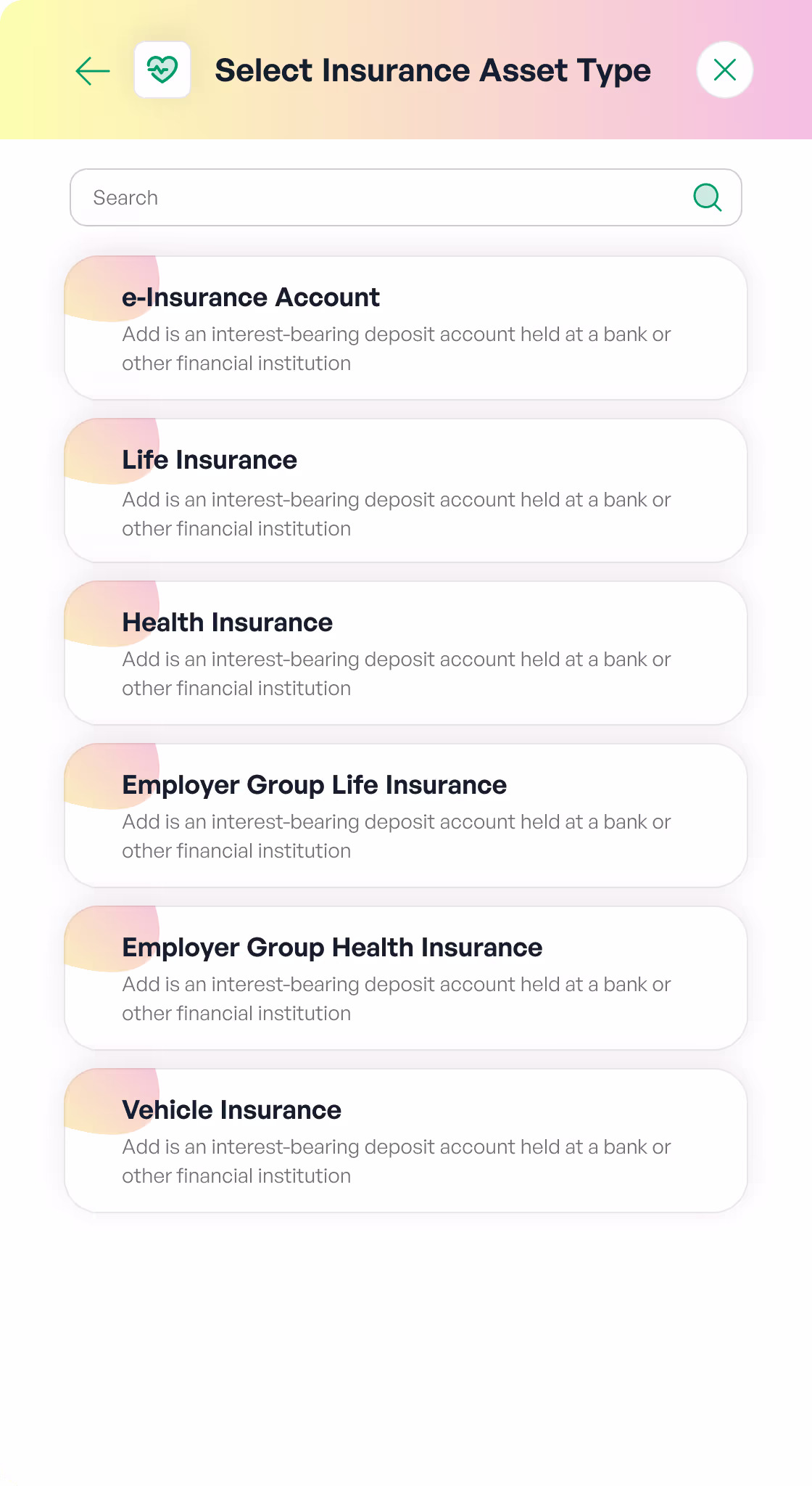 Kutumba app screen 11