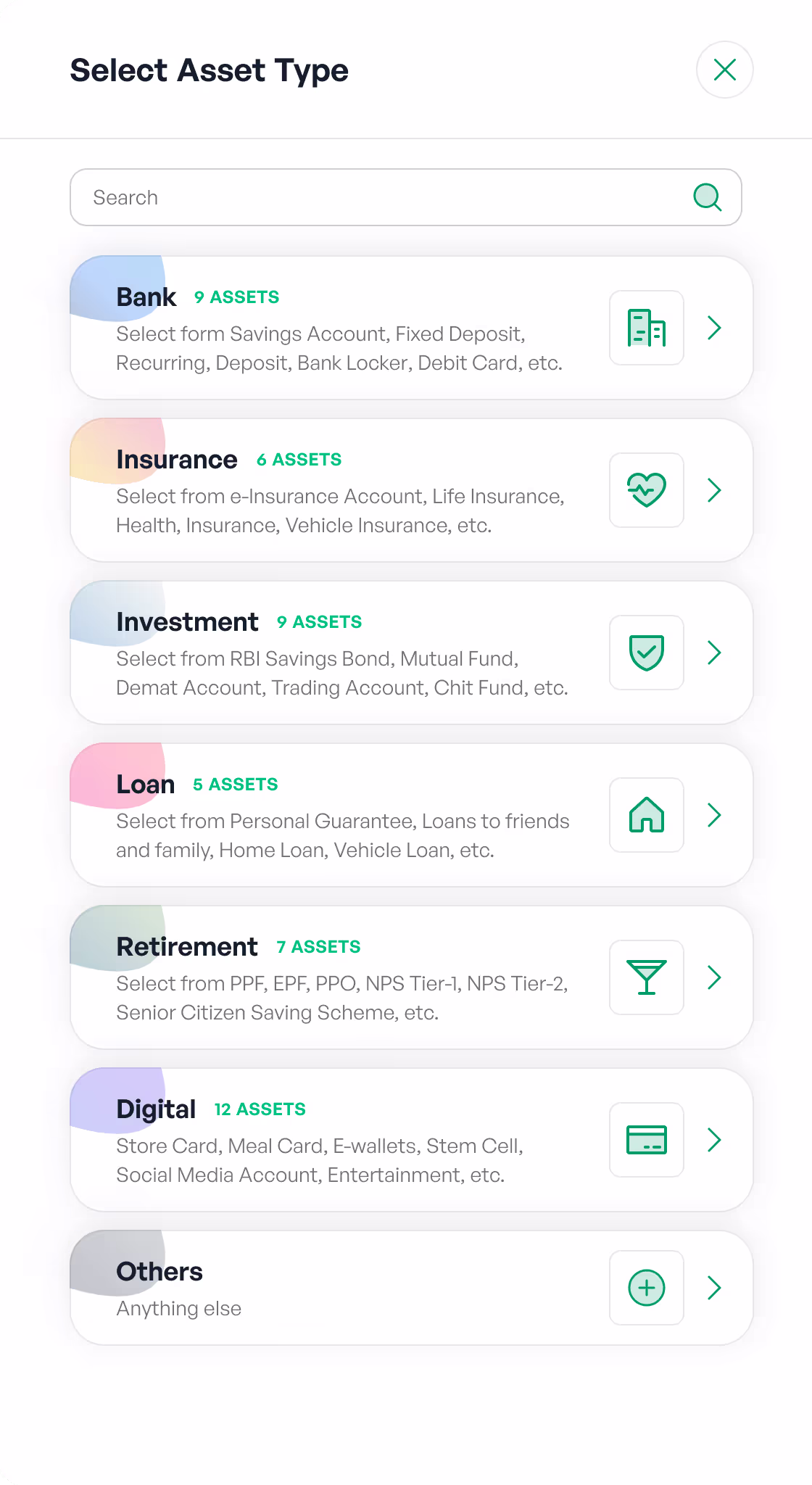 Kutumba app screen 10
