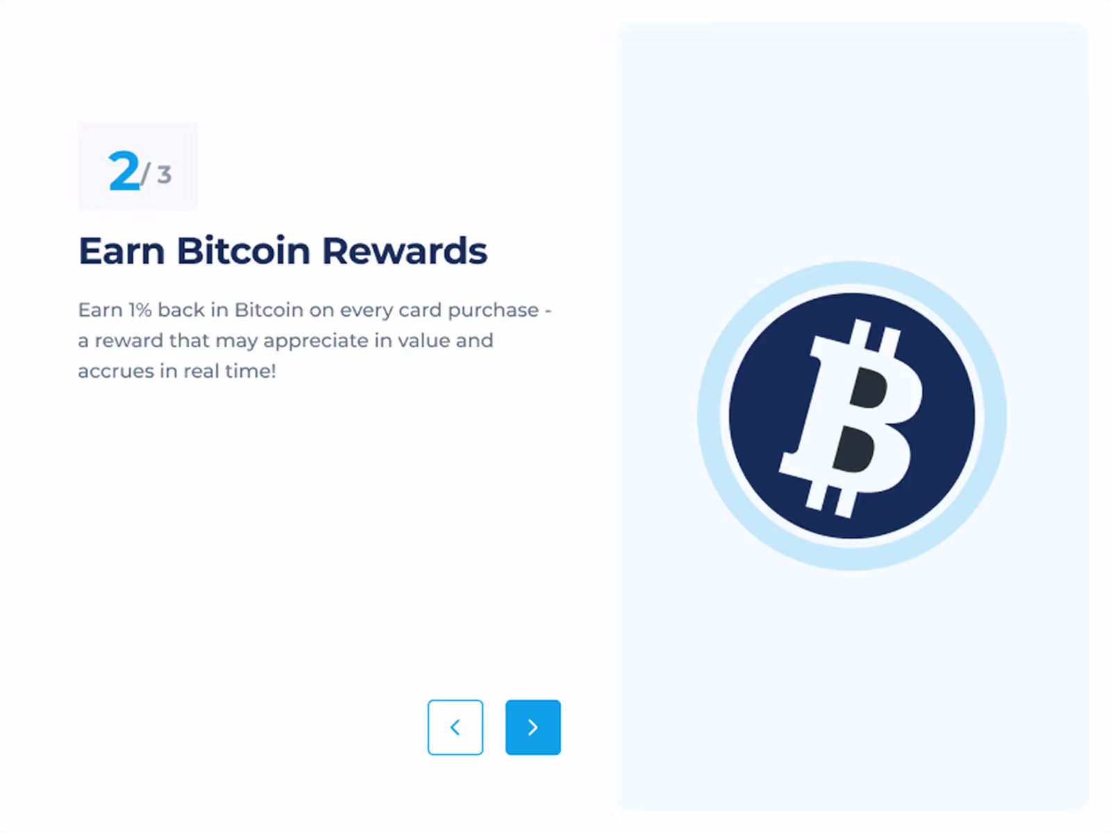 Defi Card product screen design